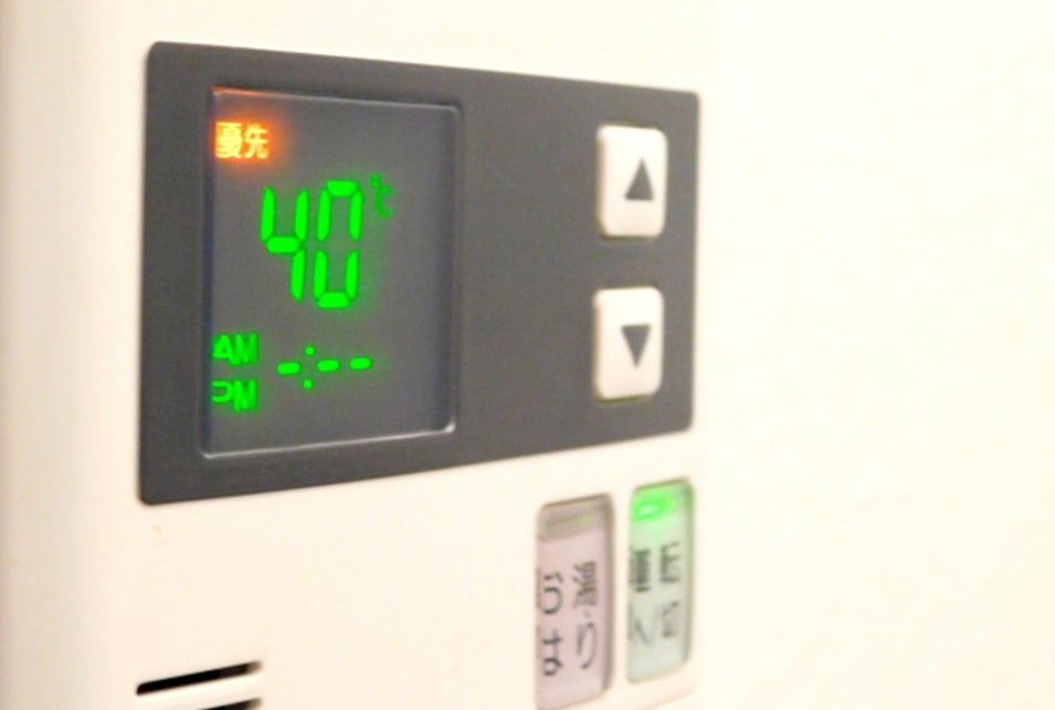 給湯器の温度が上がらない・下がらない原因と直し方の一覧